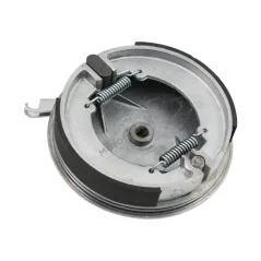 Brake shield (complete), FRONT (150 mm) - JAWA Pérák
