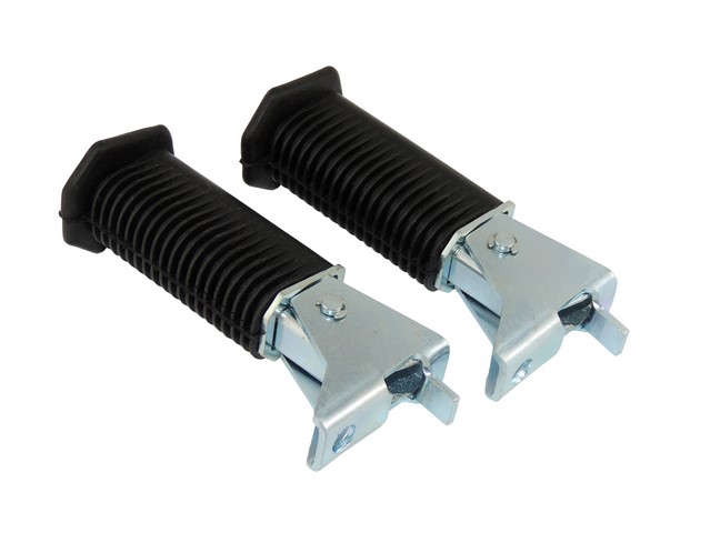 Rear footrests, complete with holder (set 2 pcs) - JAWA Pionýr