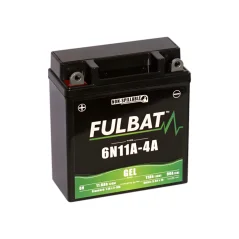 Motorcycle Battery 6V 11Ah 6N11A-4A GEL (FULBAT)