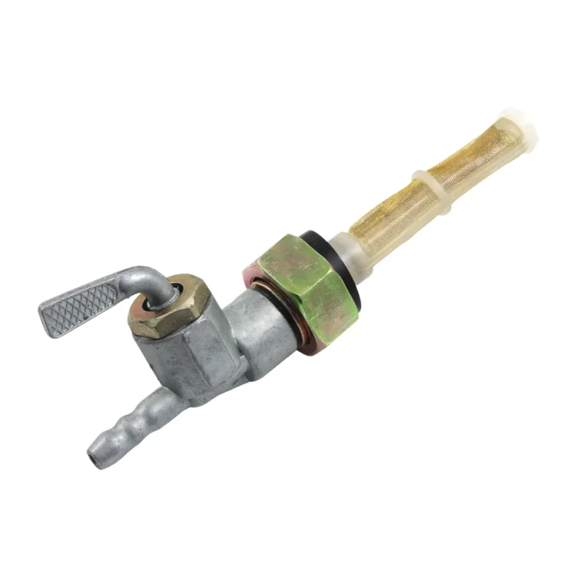Fuel Tap with M22x1 Nut (White Filter Screen) - JAWA, ČZ, Babetta 207