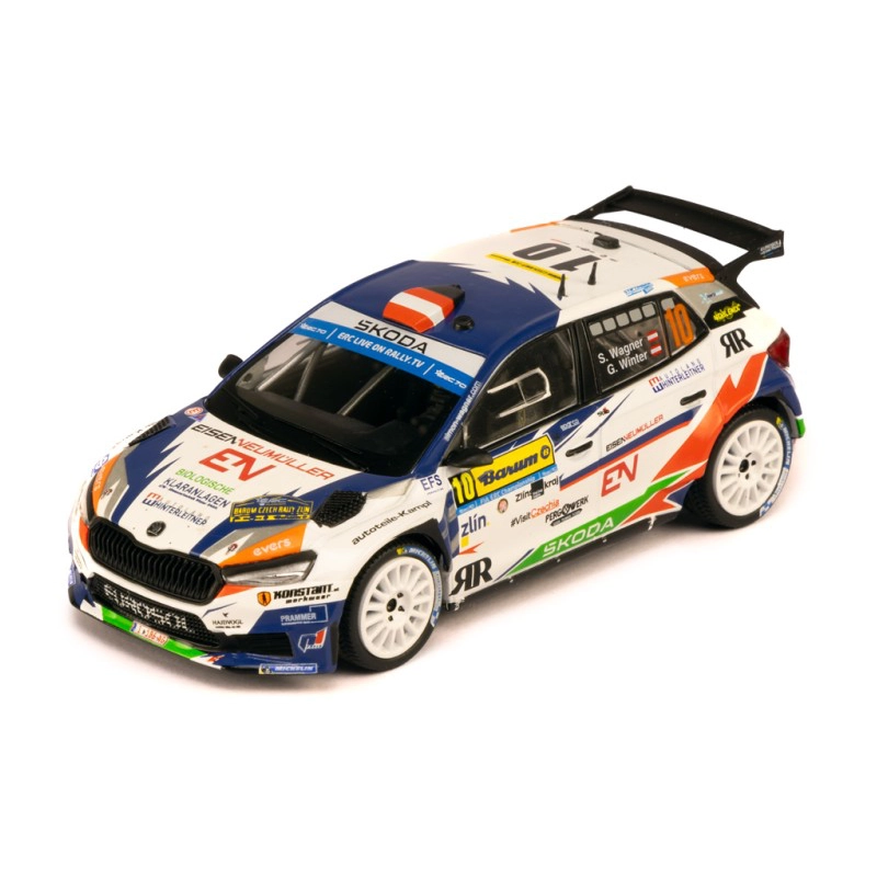 Skoda Fabia Rally2, Rally WM, Barum Rally, 2023, #10, S.Wagner/G.Winter, 1:43 IXORAM949.22