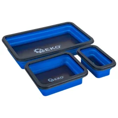 Folding magnetic parts tray set, 3 pcs GEKO