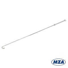 Táhlo zadní brzdy 485mm, CHROM, kompletní (MZA) - Simson S51, S70, S53, S83