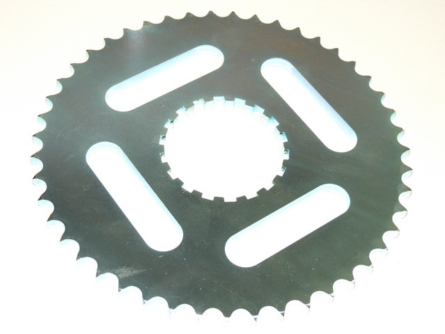 Rosette 47t. (bare), ZINC - JAWA Kývačka, ČZ