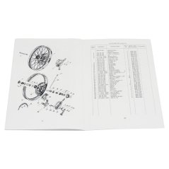 Katalog náhradních dílů - JAWA 50 550