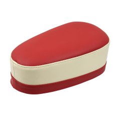 Potah sedla BÉŽOVO-ČERVENÝ - Jawetta Sport