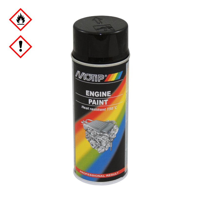 MOTIP - Engine paint, BLACK MOTIP - Engine paint, BLACK