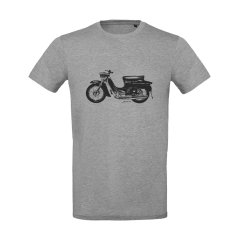 T-Shirt (M), grau - JAWA 50 Typ 20