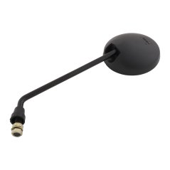 Mirror with sleeve, round (black) "type moped" - UNI