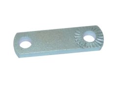 Halterung der vorderen Fußrasten, gerändelt (90 mm) - ČZ 476-488