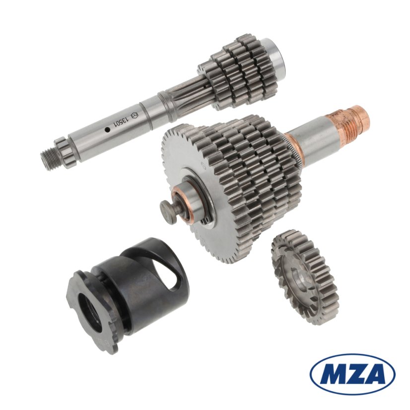Převodovka (5 rychlostí), KRÁTKÝ PŘEVOD 23:32 (MZA) - Simson S51, S53, S70, SR50, SR80, KR51/2