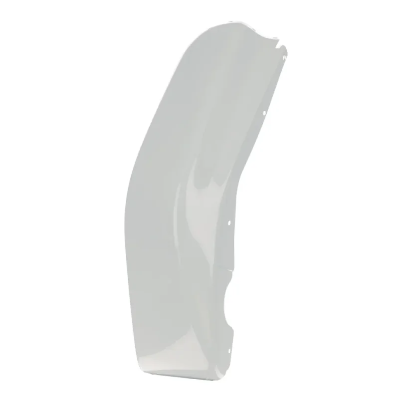 Leg shield (metal) - RIGHT, WHITE (MZA) - Simson SR50, SR80 Leg shield (metal) - RIGHT, WHITE (MZA) - Simson SR50, SR80