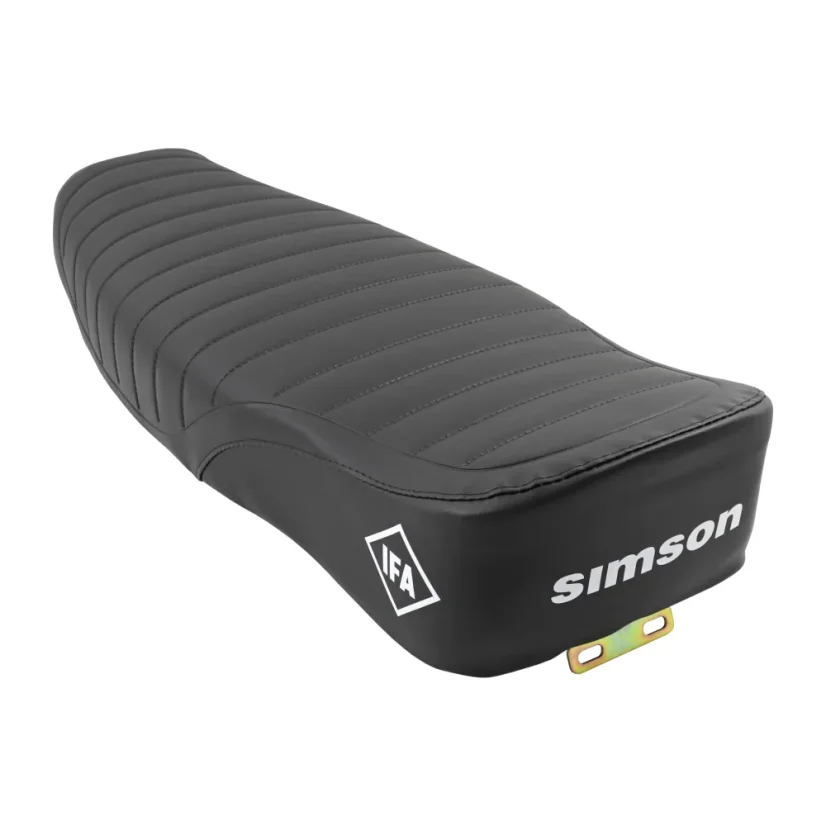 Sedlo ČERNÉ, komplet (MZA) - S50, S51, S70 Enduro