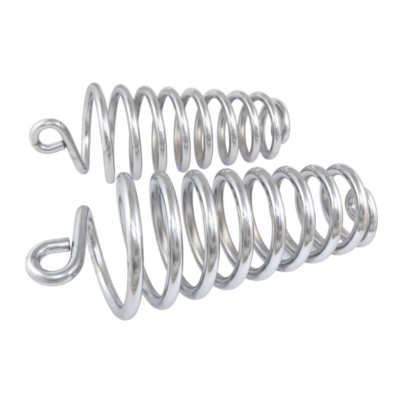 Springs of seat (140 mm) 2pcs, CHROME - ČZ 125 B,T