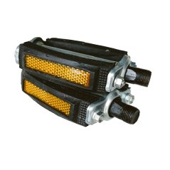 Pedals with reflector, set L+R