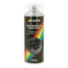 MOTIP - Hitzebeständiger Lack für Zylinder und Auspuffe, TRANSPARENT (HEAT RESISTANT) 800 °C (400 ml)
