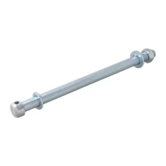 Rear Wheel Axle with Head and Nut, ZINC (17 mm Nut) – JAWA 50 05, 20, 21, 23