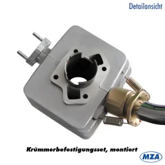 Krümmerbefestigungsset Ø28 mm, Federbefestigung (MZA) - Simson S50, S51, S53, S70, S83