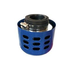 Luftfilter, D28-35 "Sport", BLAU (abgedeckt/gerade) - Simson, UNI