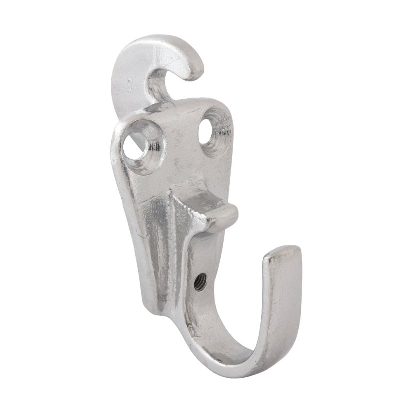 Taschenhaken, CHEM. POLIERTES ALUMINIUM - JAWA 50 05,20-21