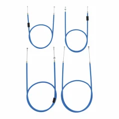Cable set, BLUE (4 pcs) for BVF (MZA) - Simson S51, S53, S70, S83 Elektronik