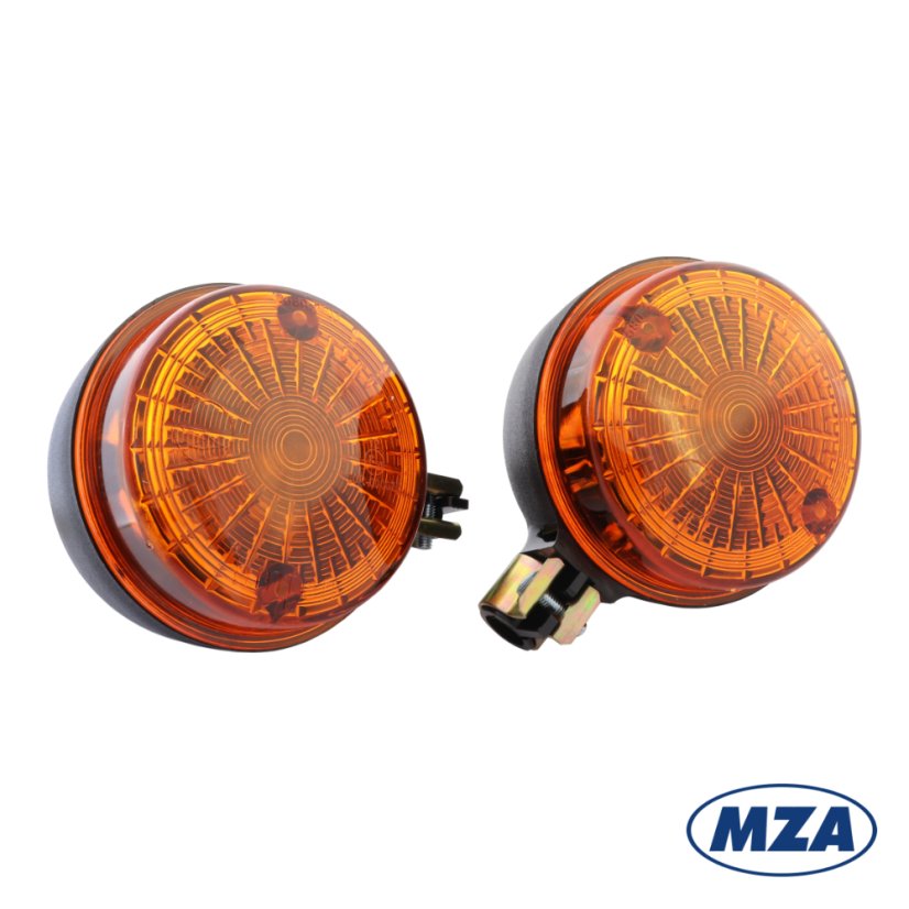 Sada blinkrů, ZADNÍ, ORANŽOVÉ (MZA) - Simson, MZ