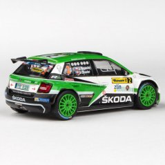 Model Škoda Fabia R5 (1:43), Jan KOPECKÝ #2 Barum Czech Rally Zlín 2017