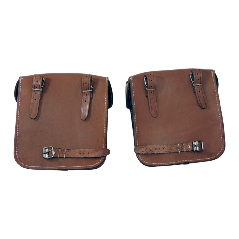 Set of bags, DARK BROWN - JAWA Pérák, ČZ 125/150