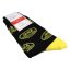 Socken für den echten Motorradfahrer (42-46), SCHWARZ - Gelbe JAWA-Logos