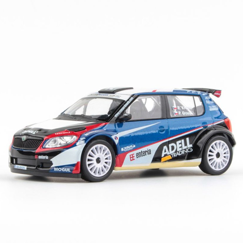 Model Škoda Fabia S2000 (1:43), Roman Kresta / Adell Mogul Racing Team 2011