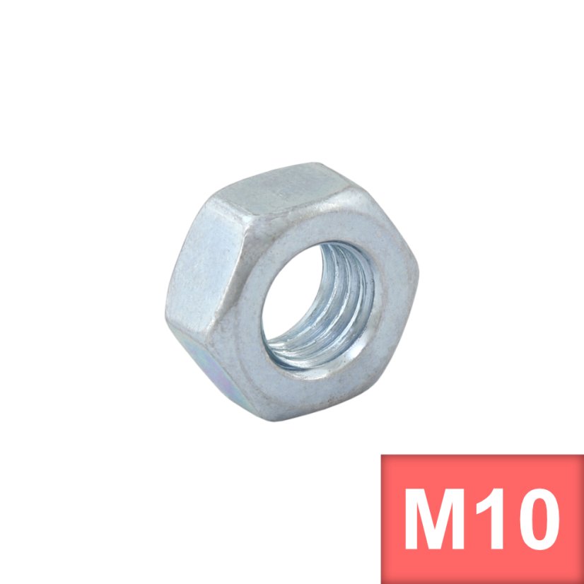 Matice M10 x 1,00 (DIN 934) Zn