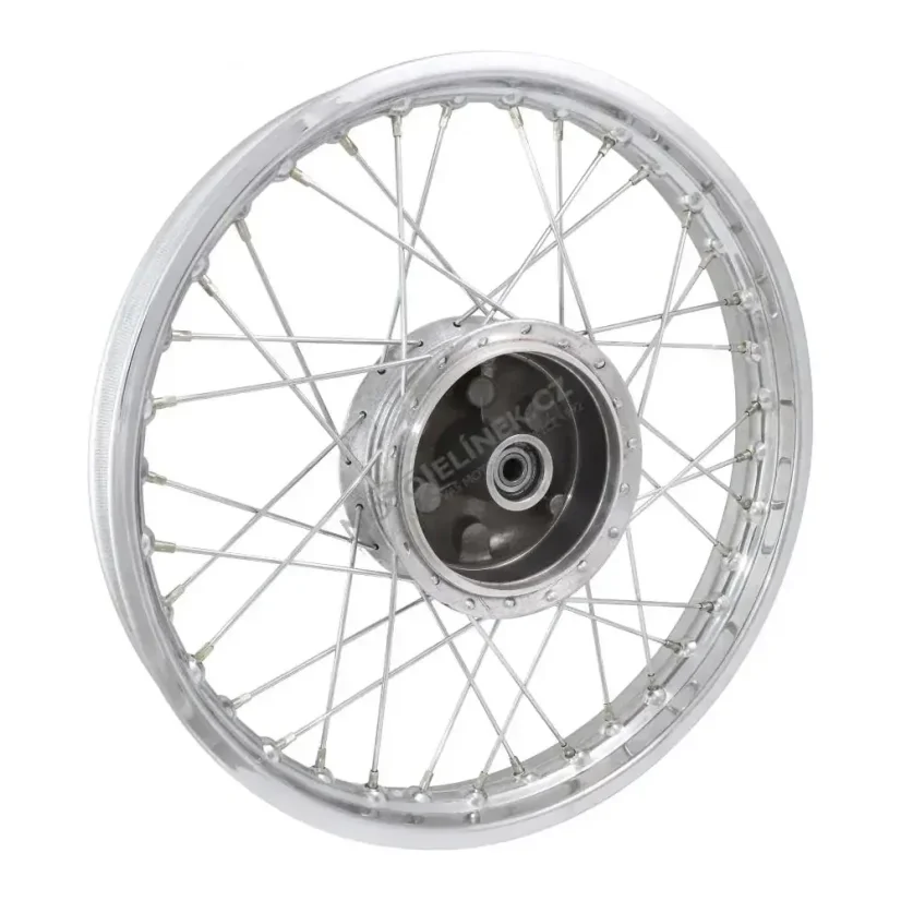 Rad 16" (CZ-Nabe / IND-Felge) EDELSTAHL-Speichen  - JAWA 50 05,20-23