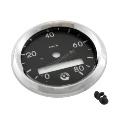 Repair kit of speedometer 80km/h, BLACK DIAL - JAWA 50 20-23
