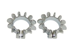 Auspuffkrümmer-Klemmen L+P, SILBER - ČZ 125/150 C