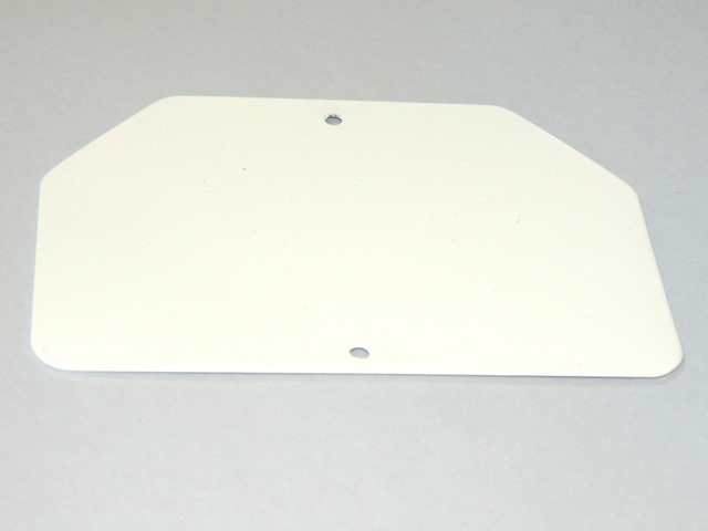 Number plate-REAR mudguard -Pionyr
