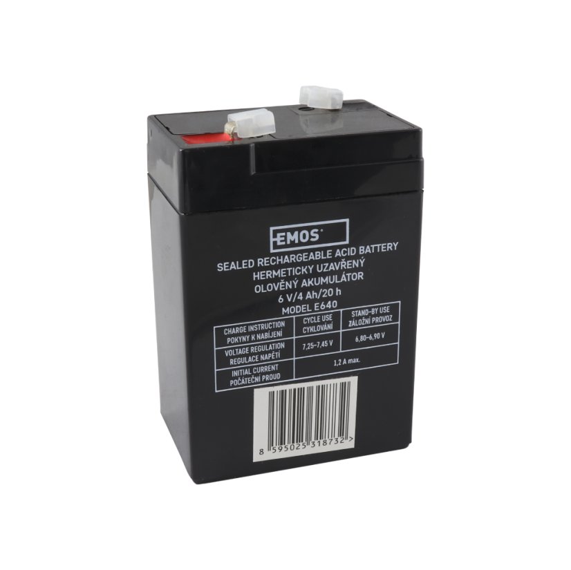 Auxiliary battery EMOS 6V 4Ah,, AGM (B9641)