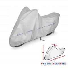 Plachta motocyklu (L) 215-240 x 126 x 98 cm - UNI