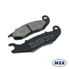 Sada brzdových destiček EBC pro dvoupístkové brzdové třmeny (MZA) - Simson