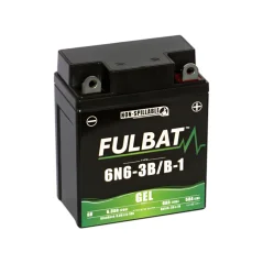 Motorcycle Battery 6V 6Ah 6N6-3B/B-1 GEL (FULBAT)