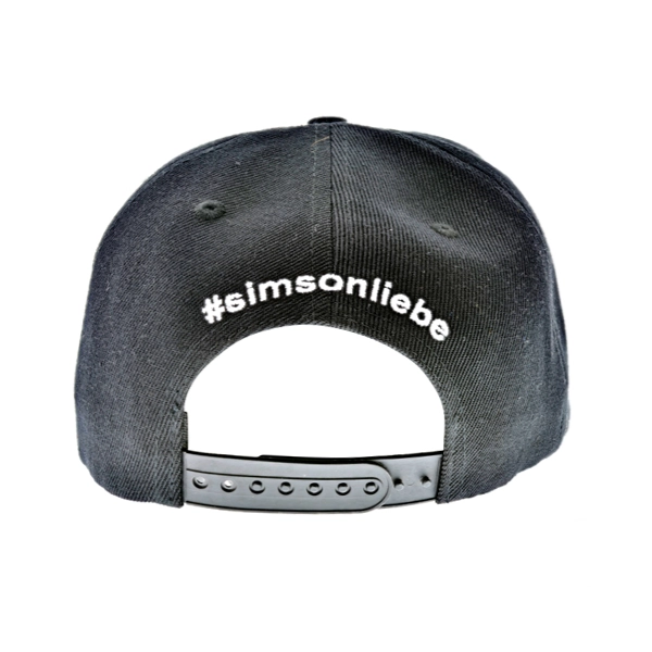 Cap (flat brim), black - SIMSON logo