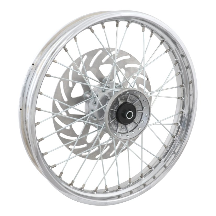 Komplettrad mit Bremsscheibe 300mm, 18x2,15" (JAWA) - JAWA 350 640 (neuer Typ)