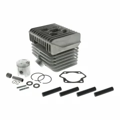 Kompletná sada valca s piestom a hlavou valca MEGU - 70 ccm, Ø45 mm, vložka valca 50 mm (LB), NPC povrchová úprava (MZA) - Simson S70, S83, SR80