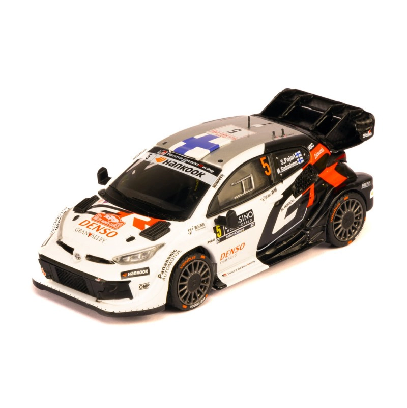 Toyota GR Yaris Rally1, WRC, Rally Monte Carlo, 2025, #5, S.Pajari/M.Salminen, 1:43 IXO RAM972D.22