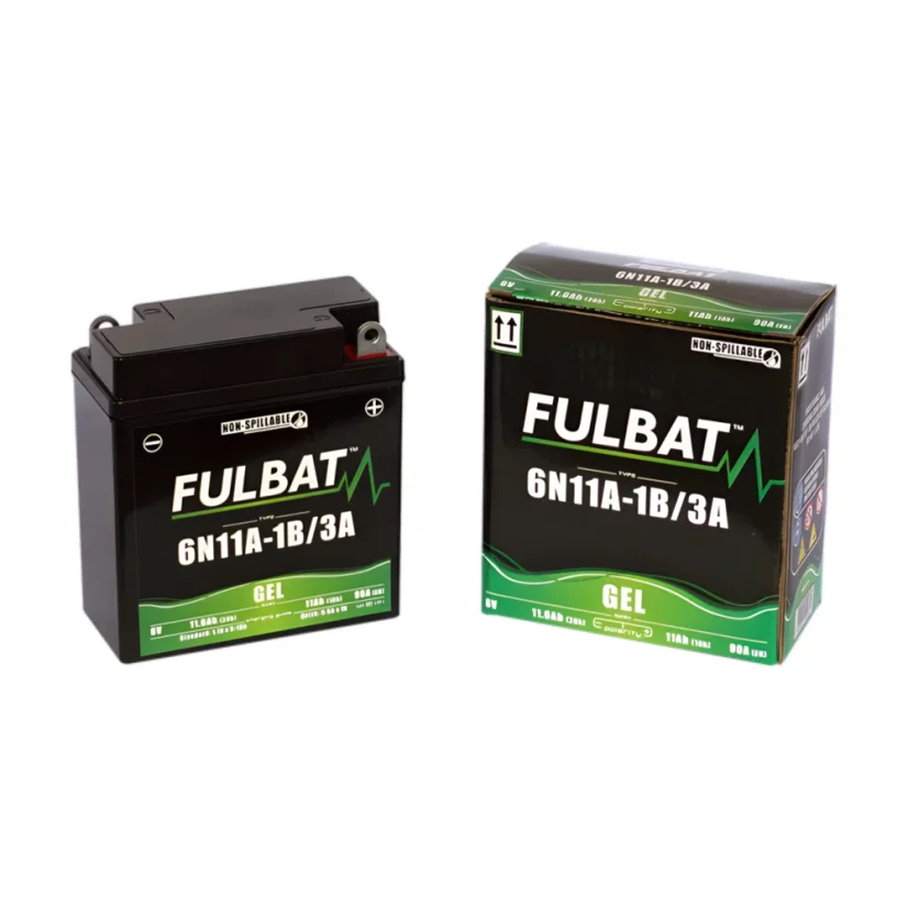Motobaterie 6V 11Ah 6N11A-1B/3A GEL (FULBAT)
