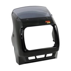 Maska přední lampy, komplet ČERNÁ - JAWA 350 640