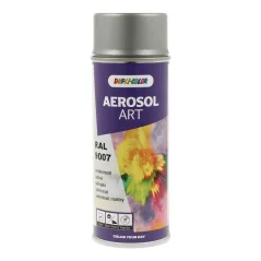DUPLI-COLOR - Akrylový lak AEROSOL ART, SIVÝ RAL 9007, LESKLÝ (400 ml)