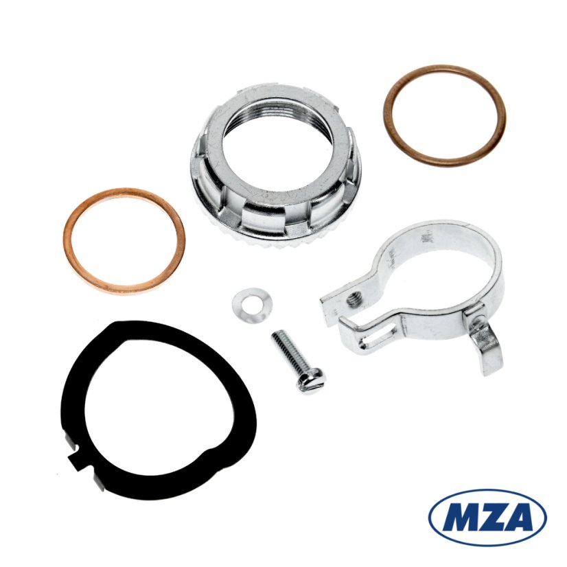 Auspuffkrümmermutter mit Sicherung 28mm, Satz (MZA) - Simson