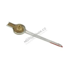 Ručička tachometru, BÍLO-ČERVENÁ - JAWA, ČZ