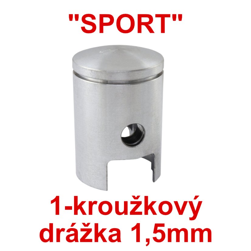 (S) Piston "SPORT" 40,75 (pin 10) - Stadion, JAWA 50 550-555 (S) Piston "SPORT" 40,75 (pin 10) - Stadion, JAWA 50 550-555