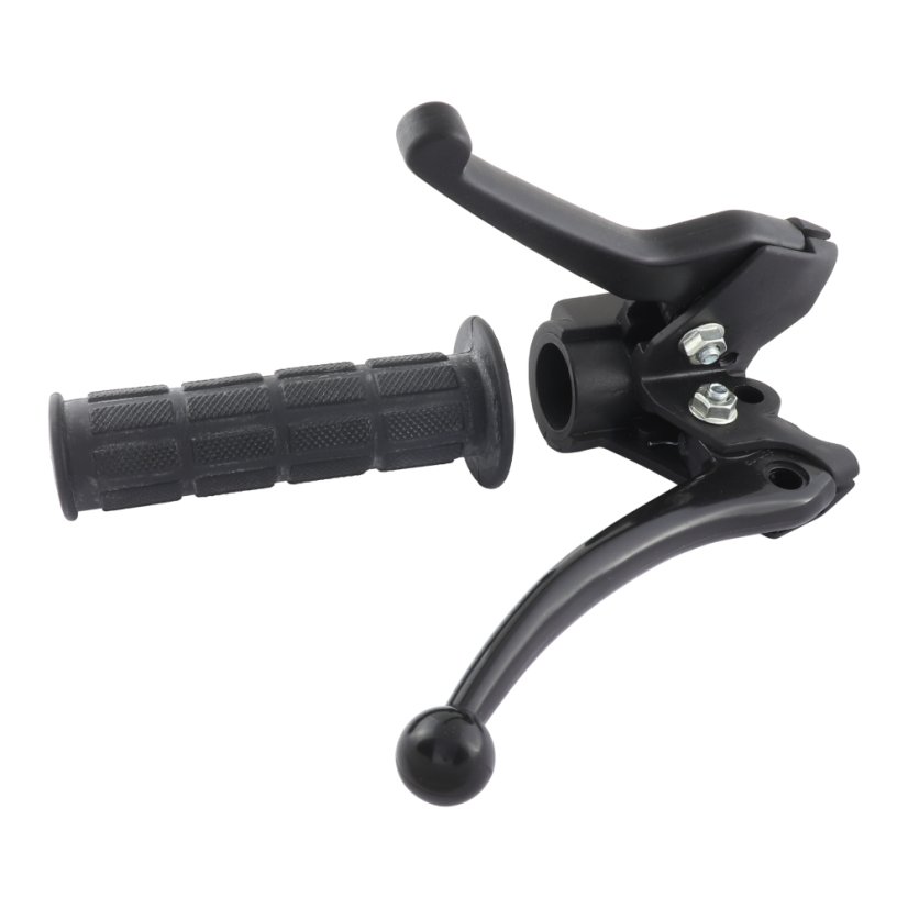 Rukojeť spojky (L), úplná (DOMINO) - Manet Korádo Super Maxi